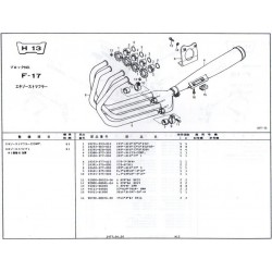 Exaust Pipe Honda CB 400F